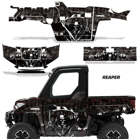 Polaris Ranger 1000 XP Graphics Kit With Door Decals- 2 Door 2018 & Up Reaper