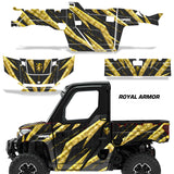 Polaris Ranger 1000 XP Graphics Kit With Door Decals- 2 Door 2018 & Up Royal Armor