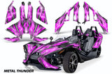 Polaris Slingshot Graphics Kit - 2015-2022 Metal Thunder