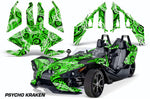 Polaris Slingshot Graphics Kit - 2015-2022 Psycho Kraken