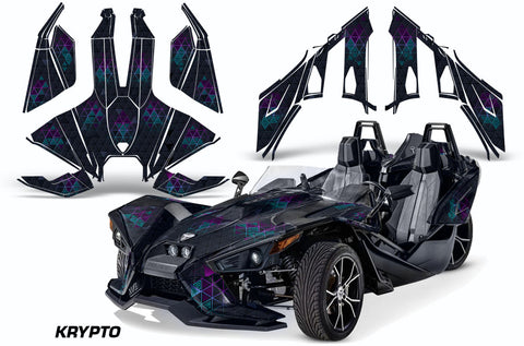 Polaris Slingshot Graphics Kit - 2015-2022 Krypto