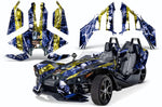 Polaris Slingshot Graphics Kit - 2015-2022 Mad Hatter