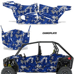 Polaris RZR 900S & 1000S Graphic Kit  4 Door 2015-2020 Camo Plate