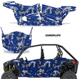 Polaris RZR 900S & 1000S Graphic Kit  4 Door 2015-2020 Camo Plate