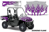 Yamaha Rhino Graphics Kit - 2 Door All Years Diamond Flame