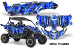 Yamaha YXZ1000R Graphics Kit - 2 Door 2015-2018 Metal Thunder