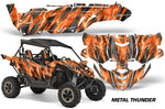 Yamaha YXZ1000R Graphics Kit - 2 Door 2015-2018 Metal Thunder