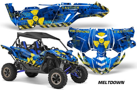 Yamaha YXZ1000R Graphics Kit - 2 Door 2015-2018 Meltdown