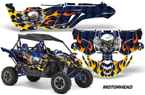 Yamaha YXZ1000R Graphics Kit - 2 Door 2015-2018 Motorhead