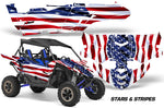 Yamaha YXZ1000R Graphics Kit - 2 Door 2015-2018 Stars & Stripes